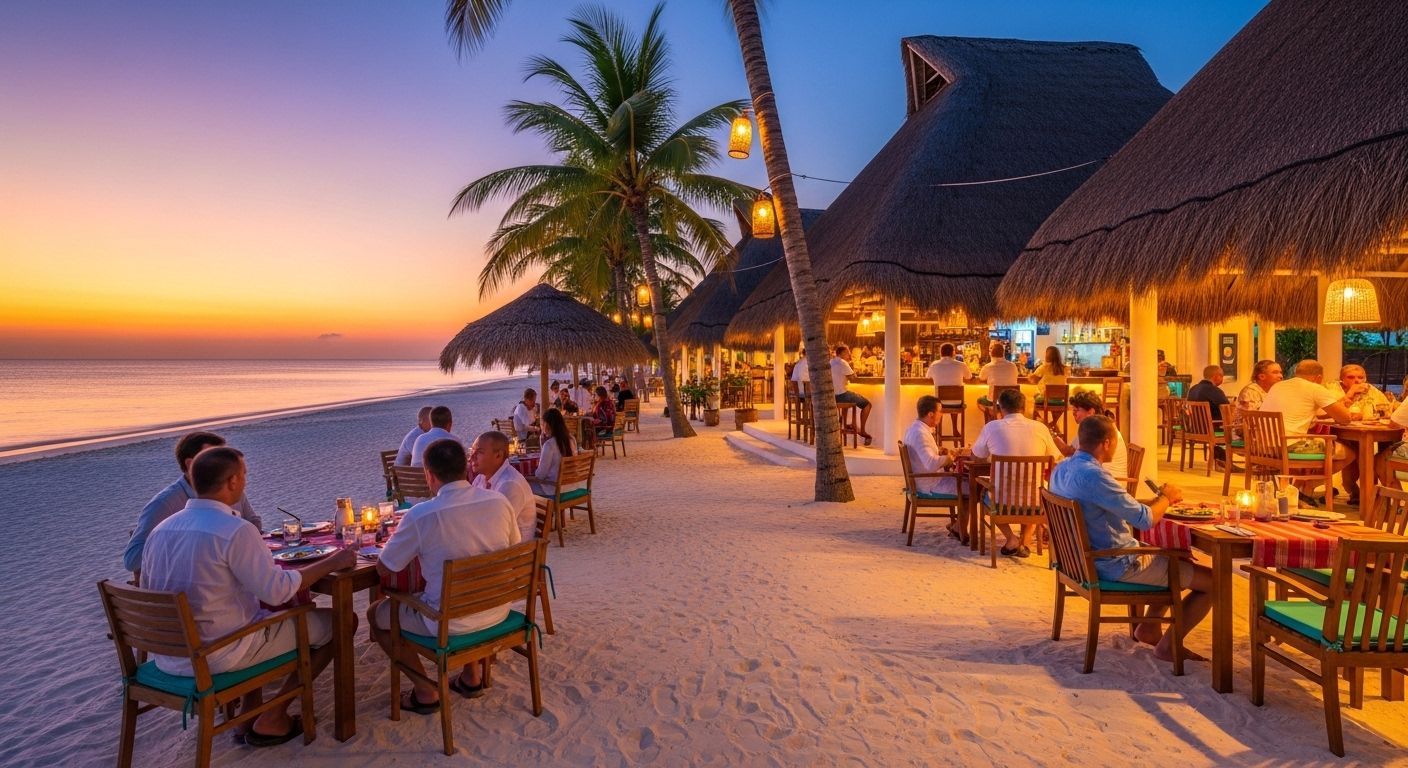 hvide sande spisesteder