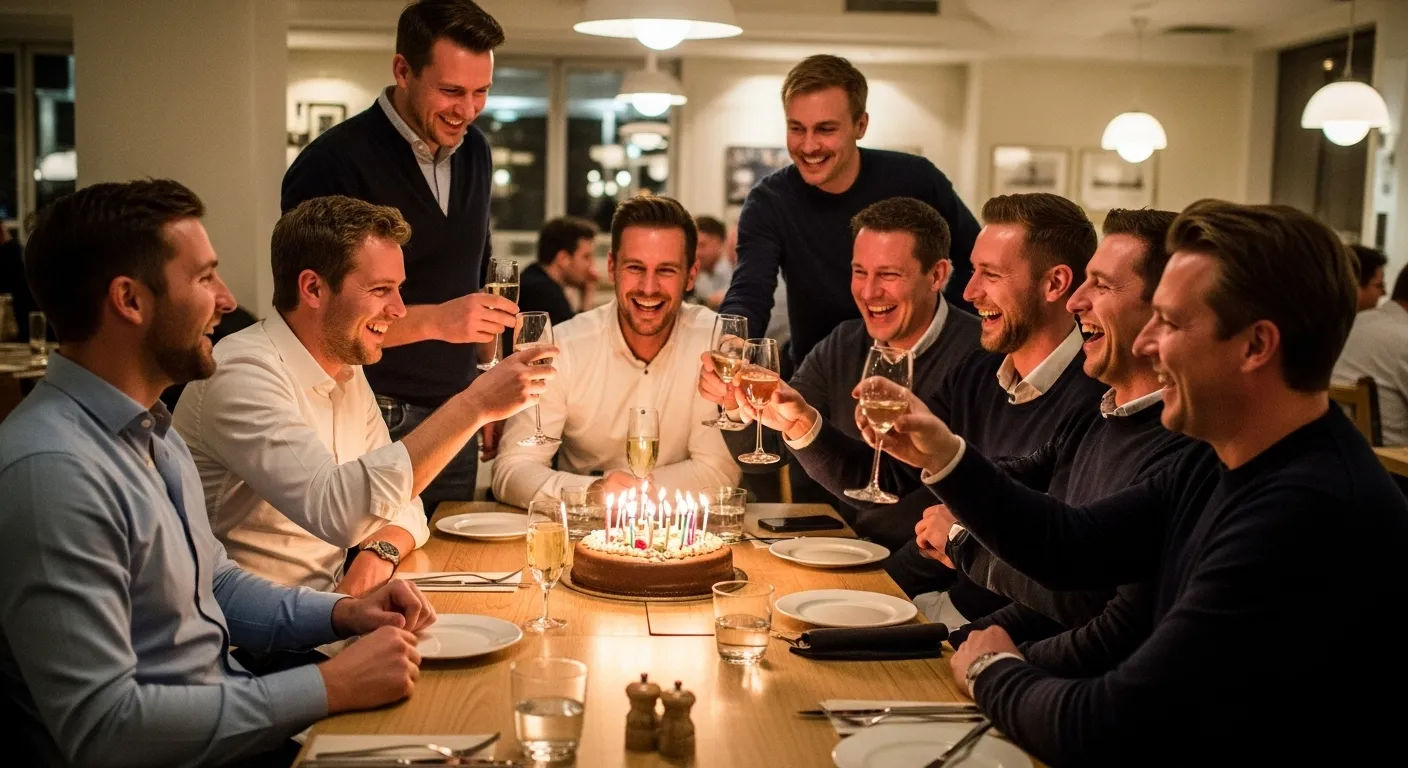 Jensens Bøfhus Fødselsdag med Gave