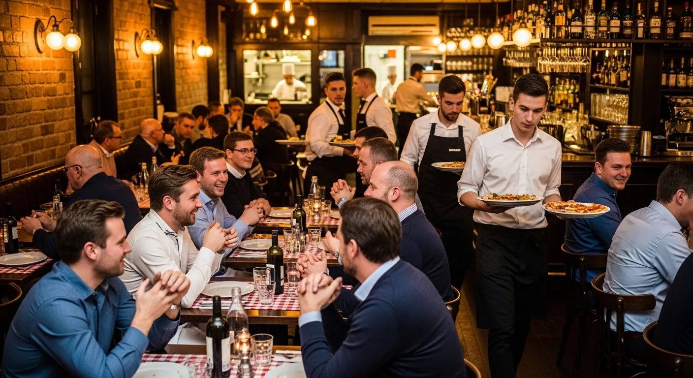 Madklubben Tonys med Hyggelig Stemning