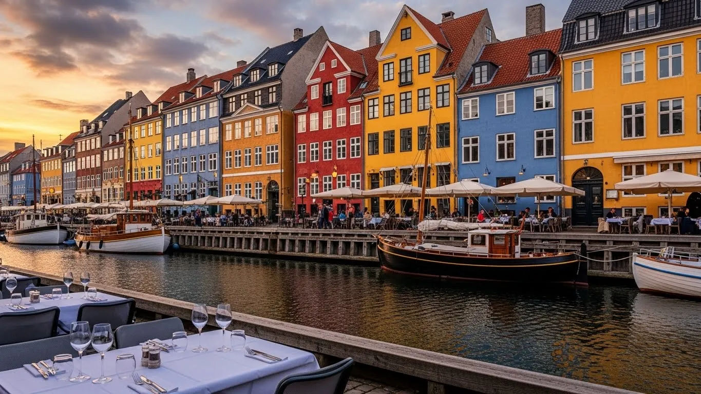 Nyhavn Spisesteder med Havfrisk Fisk