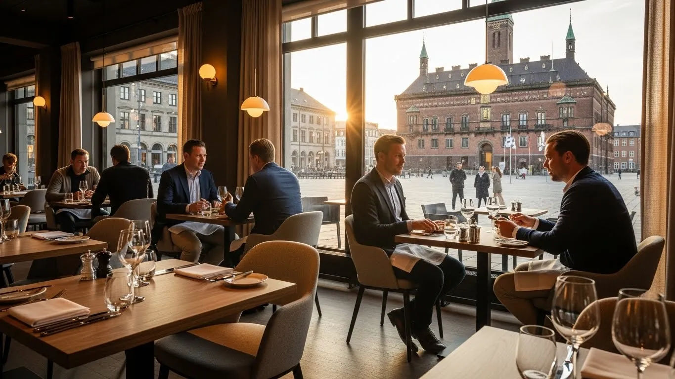 Restaurant Rådhuspladsen Midt i Byen