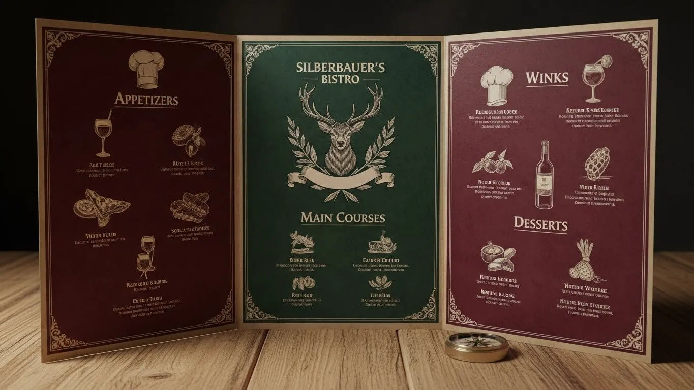 silberbauers bistro menu
