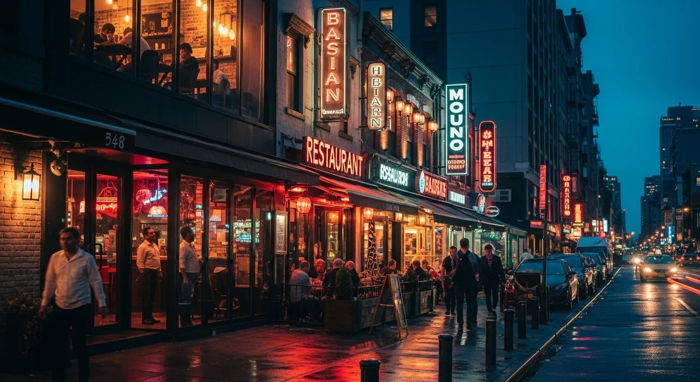 Spisesteder i Nærheden af Mig Nu