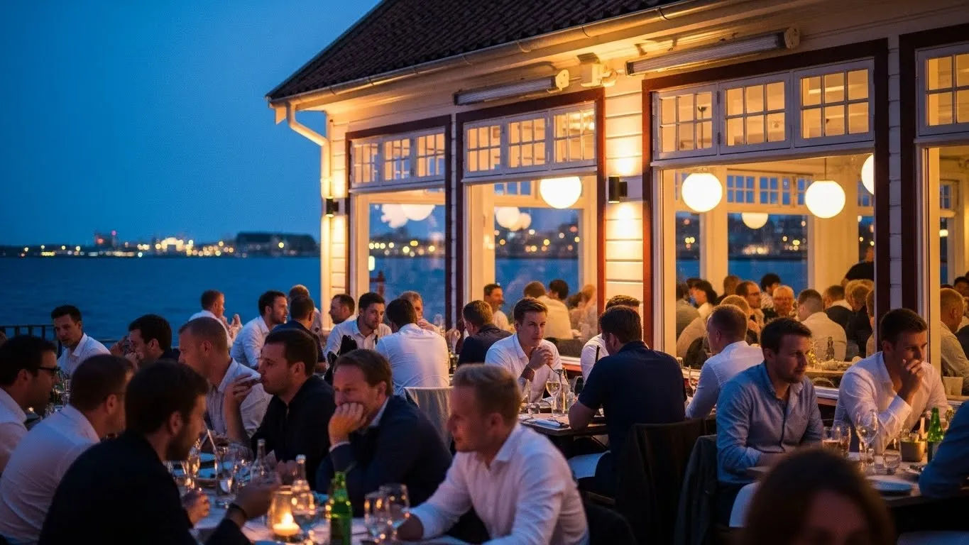 Vestre Bådelaug Restaurant med Udsigt