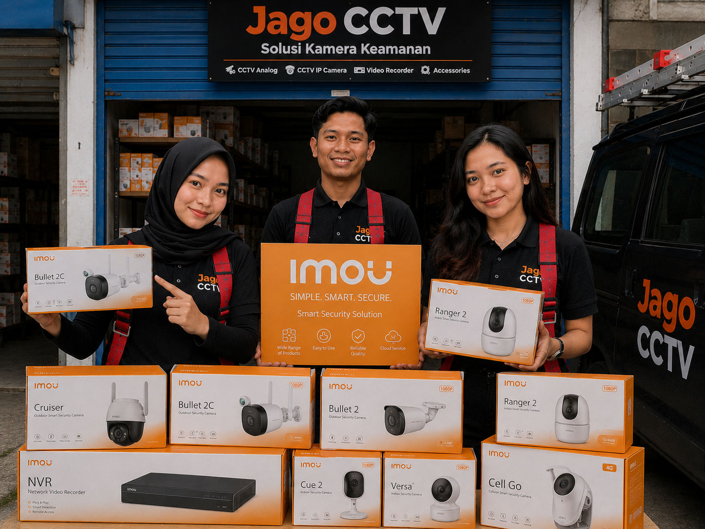Monitoring CCTV dari HP
