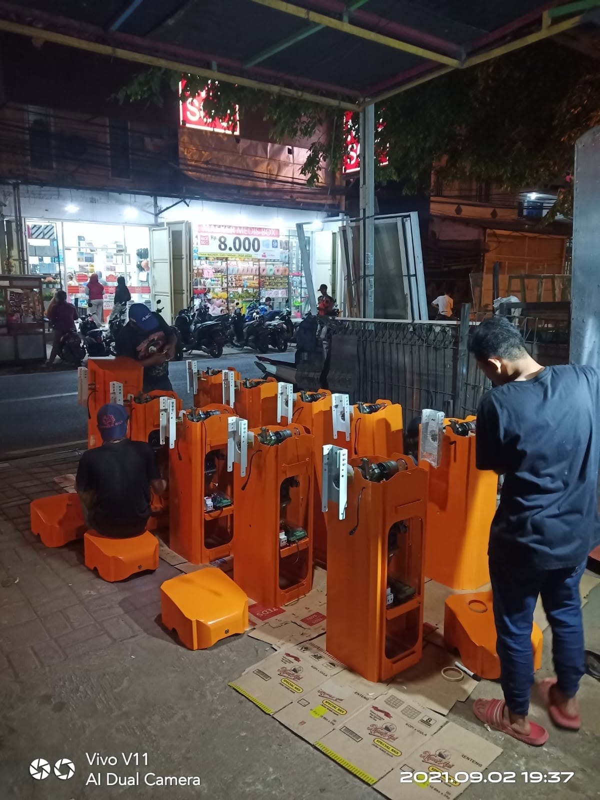 Pemasangan Palang Parkir Industri