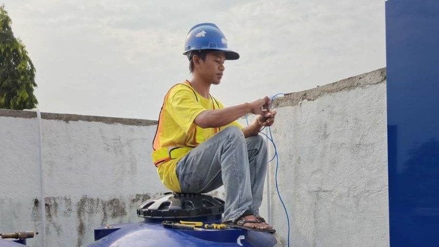 Pemasangan CCTV Kebun