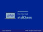 PHP: Mengenal stdClass