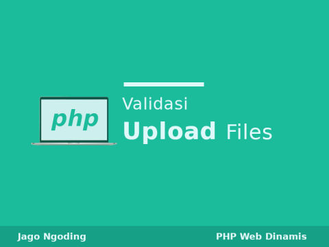 PHP: Validasi Upload File