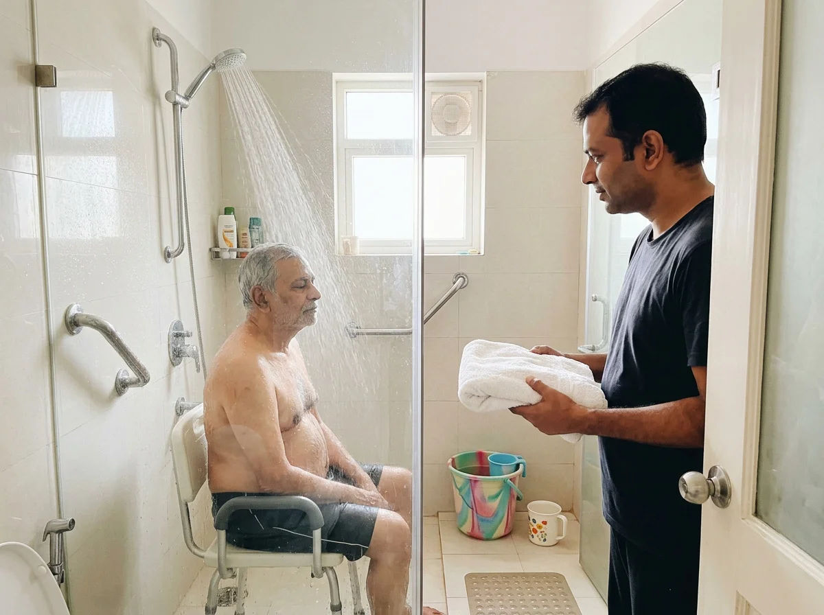 Most people shower the day after cataract surgery with the eye closed and no water in it. Skip swimming, sea baths, and soap in the eye for several weeks.