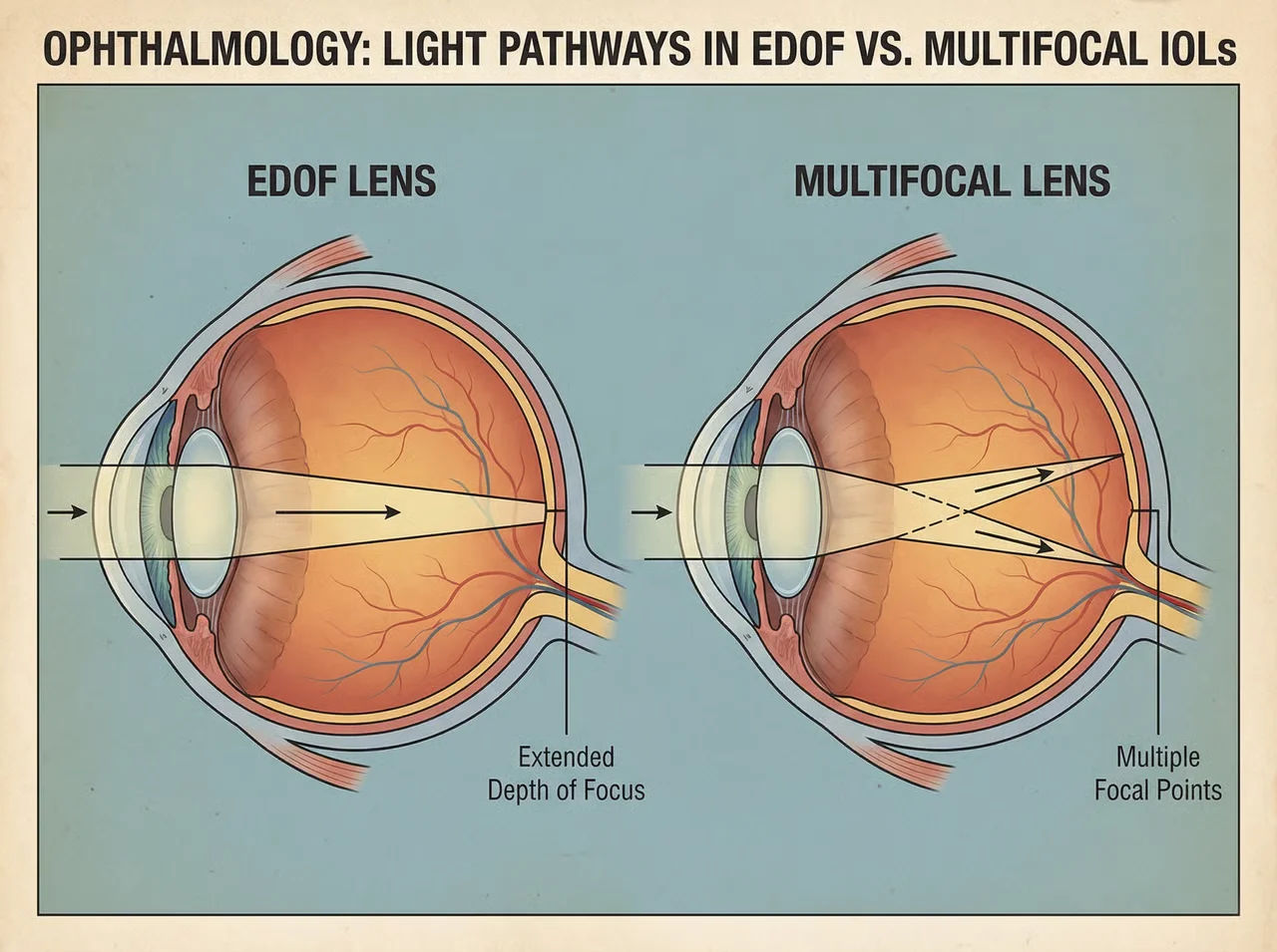 Do EDOF Lenses Cause Halos or Glare at Night?