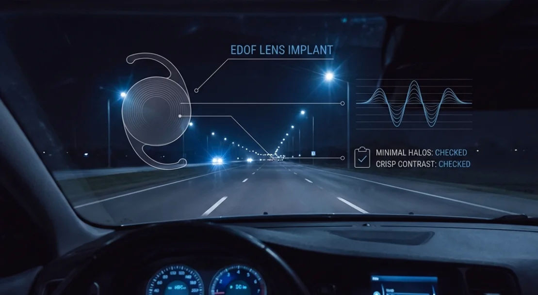 EDOF IOL and Night Driving