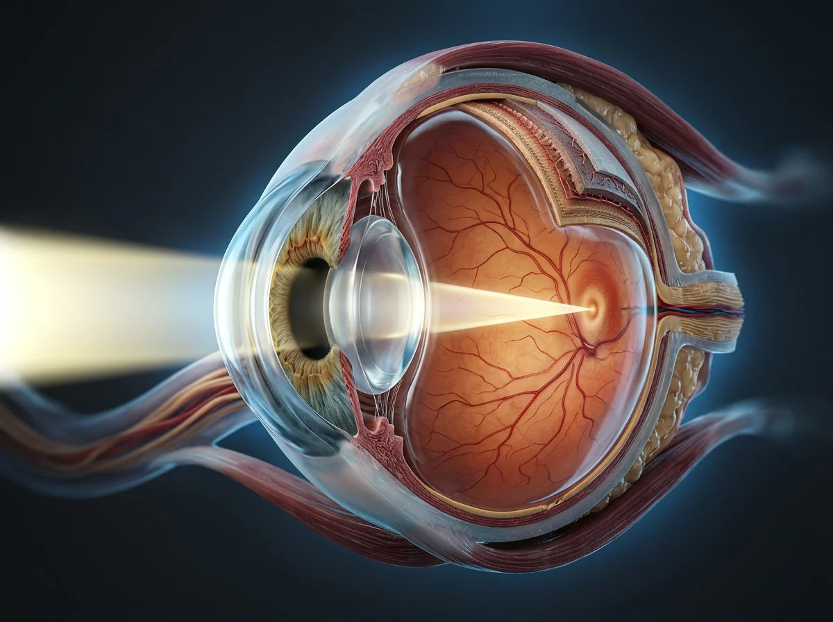 The function of an eye is to capture light and turn it into a signal the brain can read. Learn eyes function from cornea to optic nerve, and what fails in common diseases.