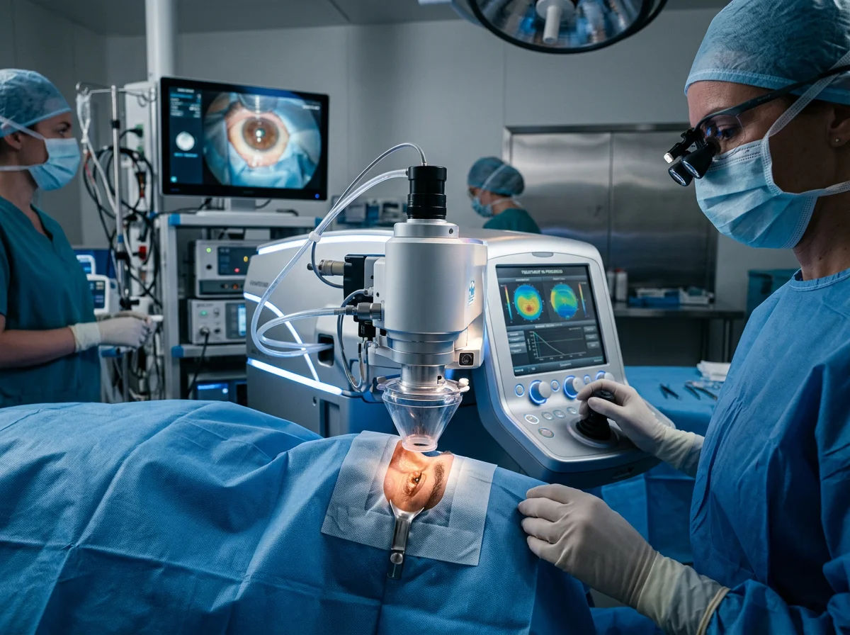Hospitals Using Bladeless Laser Techniques for Eye Surgeries
