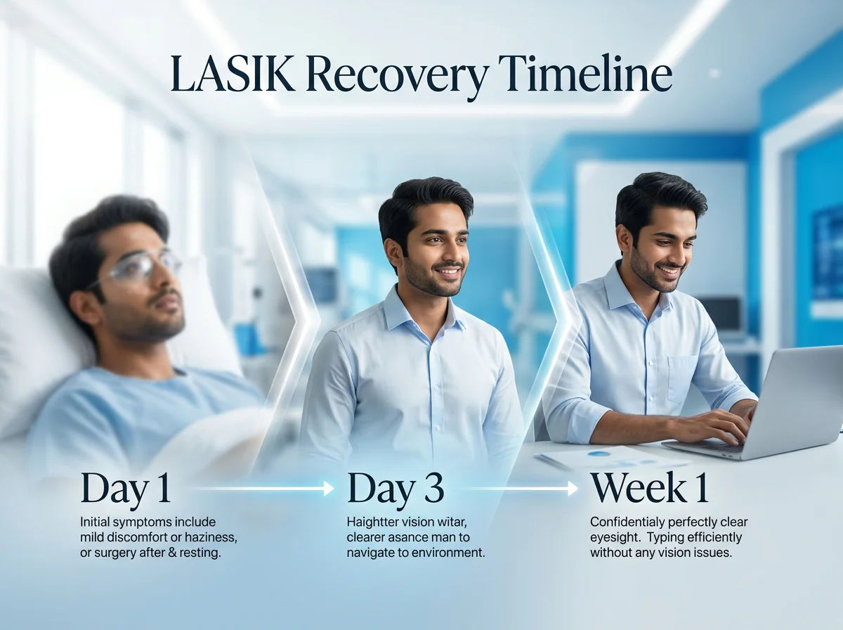 LASIK Recovery Time: Day-by-Day Timeline (Mumbai Guide)