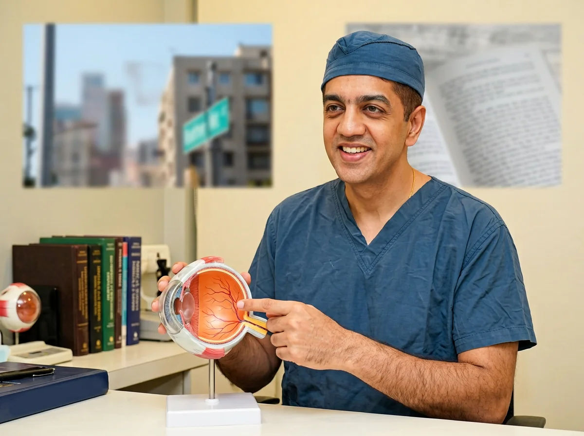 Long sightedness and short sightedness are opposite focusing errors. Learn how they differ, shared symptoms, and how glasses, LASIK or ICL can treat each.