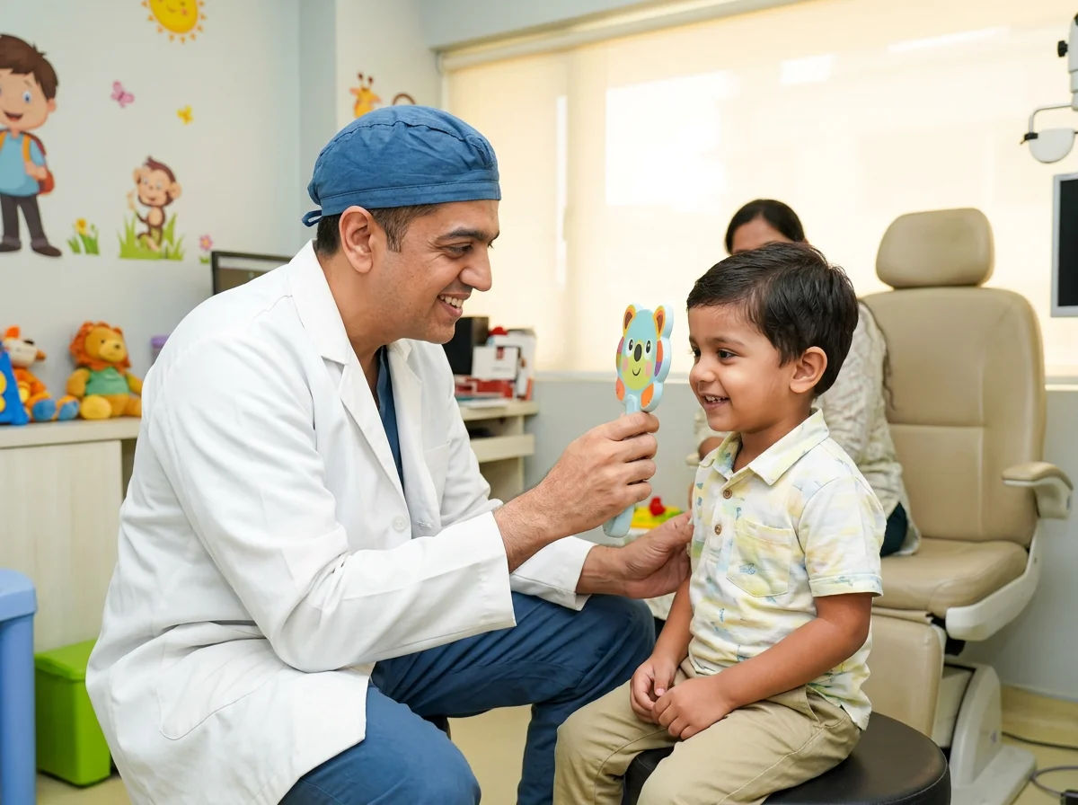 Discover the importance of early eye care. Learn when to visit a pediatric eye doctor in Mumbai and what signs indicate your child might need an eye exam.