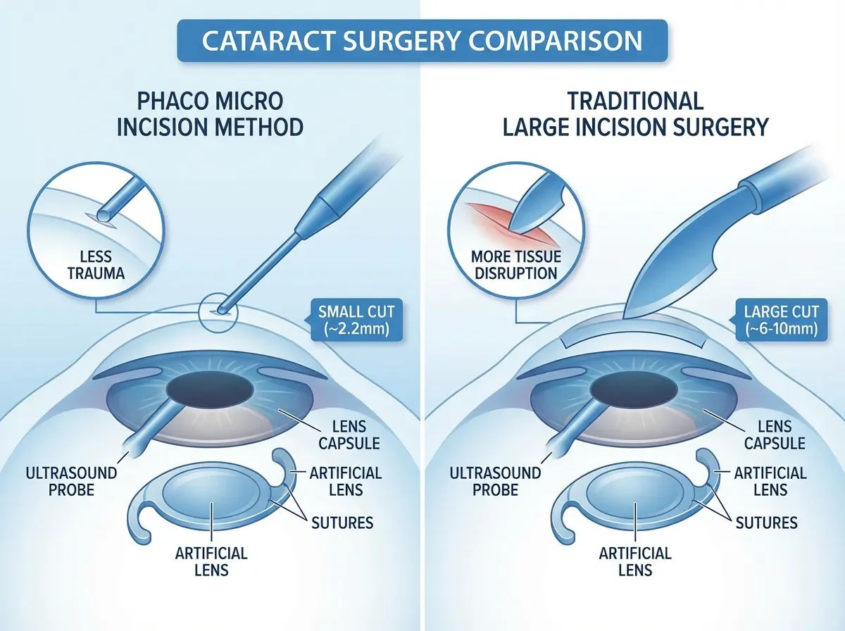 Phaco vs Traditional Cataract Surgery in Mumbai