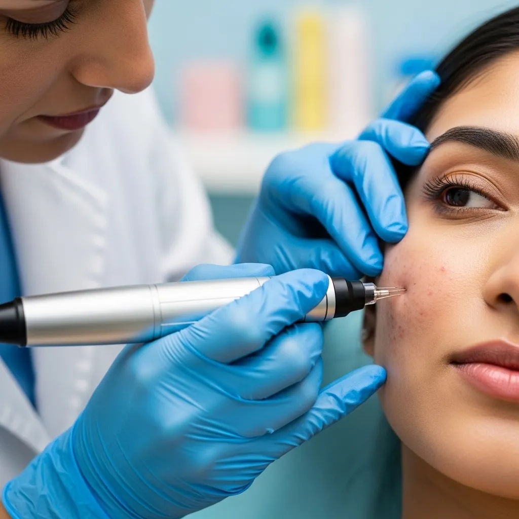 Acne Scars Treatment Process