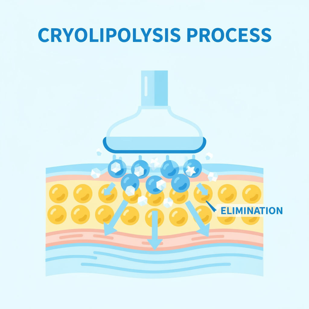 Cryolipolysis Before/After - Fat Reduction Results