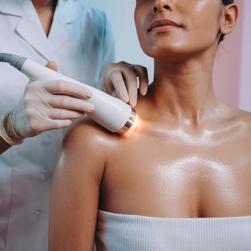 Décolletage endymed treatment