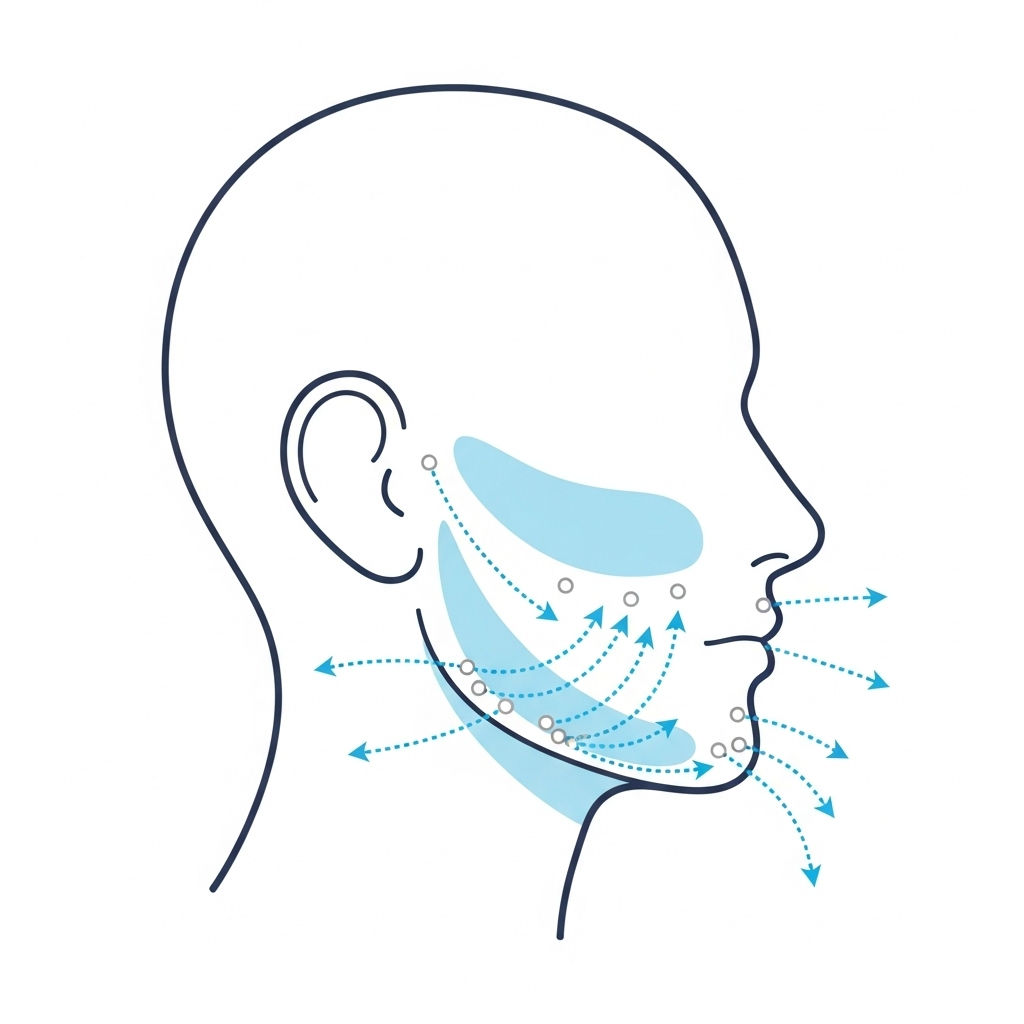 Facial Contouring Before/After - Cheekbones Results