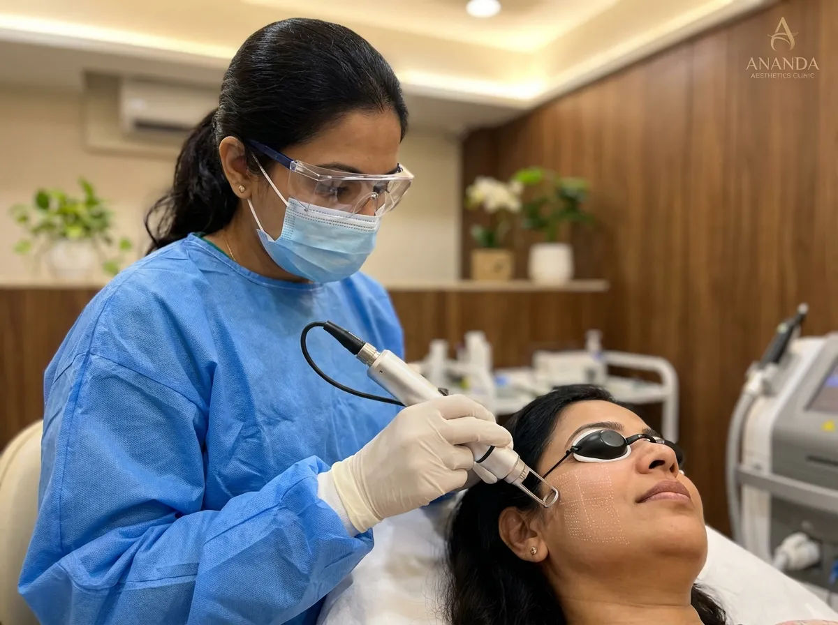 Fractional CO₂ Laser treatment