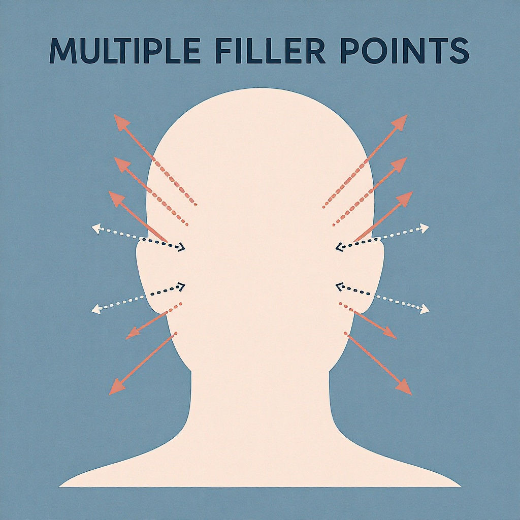 Liquid Facelift Before/After - Mid Face Lift Results