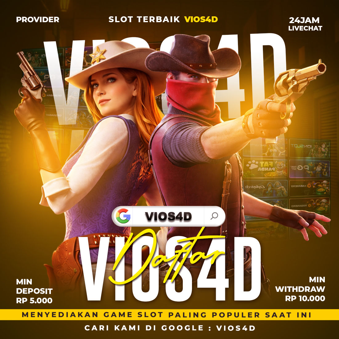 VIOS4D ⚡ Situs Bandar Game Slot Dengan Provider Terlengkap
