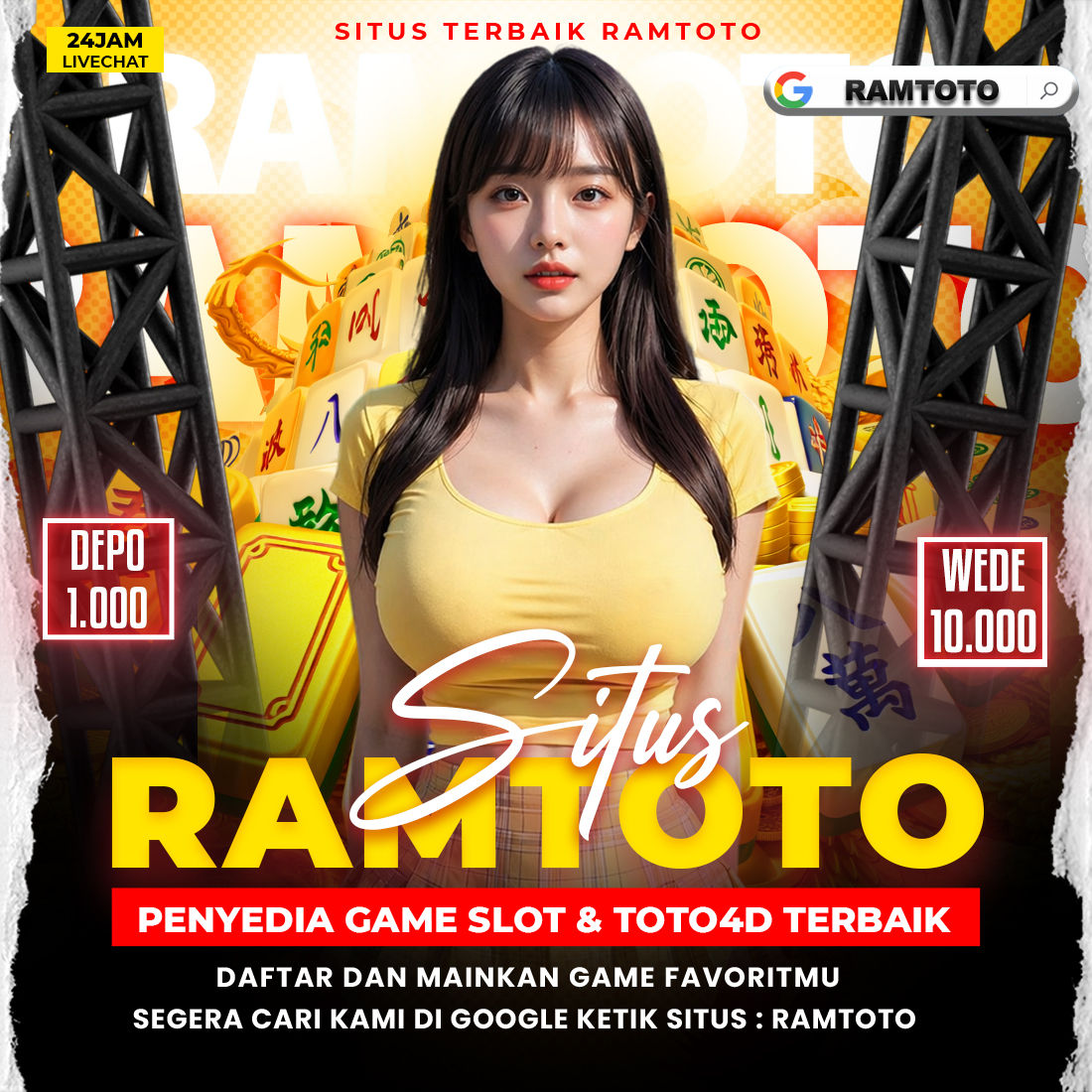 RAMTOTO 👑 SITUS SLOT ONLINE DENGAN WINRATE KEMENANGAN TERTINGGI
