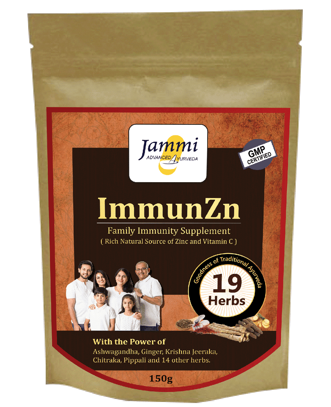 ImmunZn – Immunity Booster for entire family(Kids-friendly) Granules, 150g