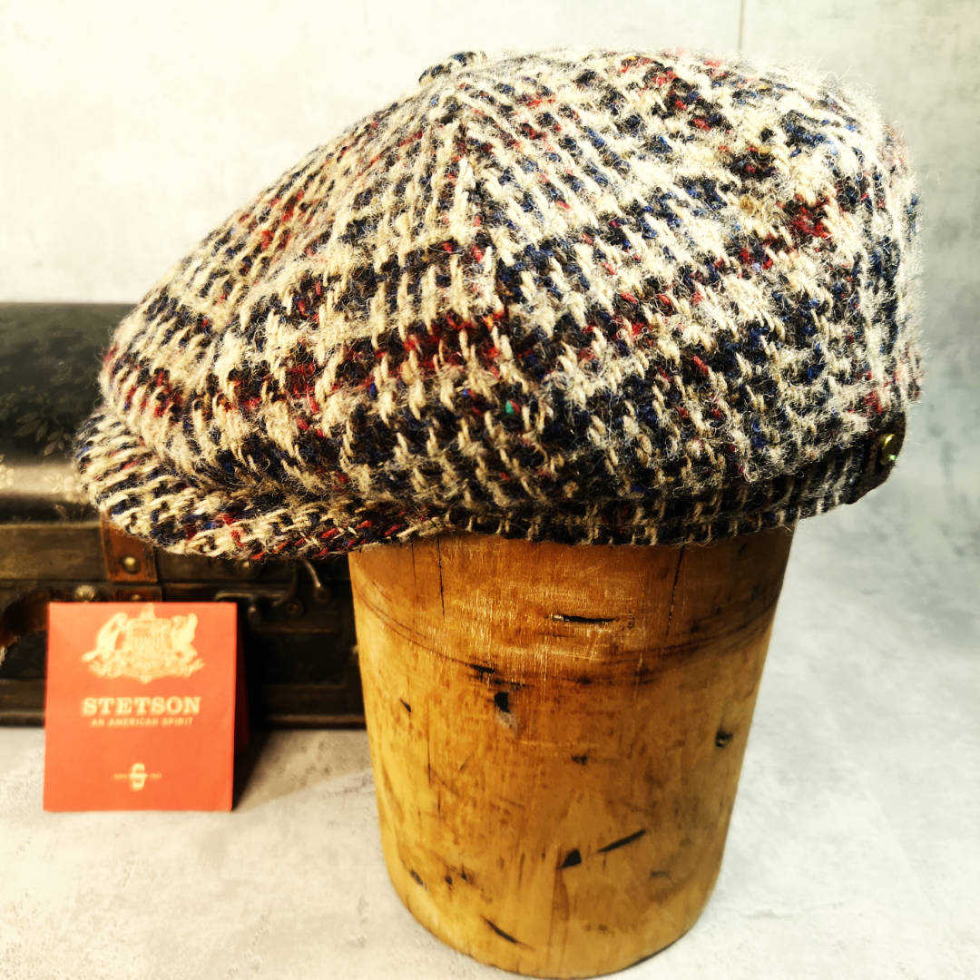 Chapeau Stetson tweed Jardin de la Mode Paris Chapelier Modiste - Nadine Perez