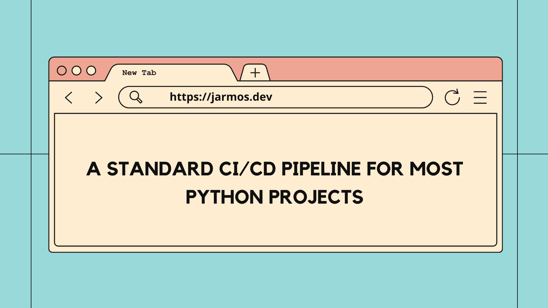 A standard & complete CI/CD pipeline for most Python projects