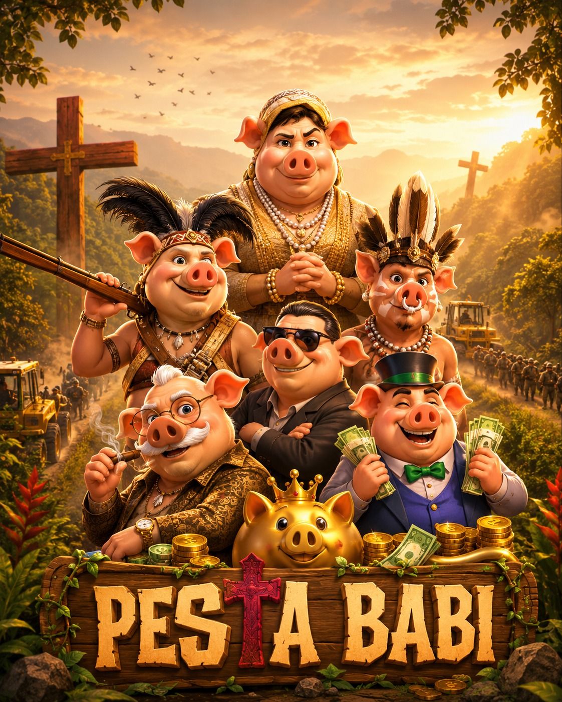 Masyarakat adat Papua Selatan dalam film dokumenter Pesta Babi