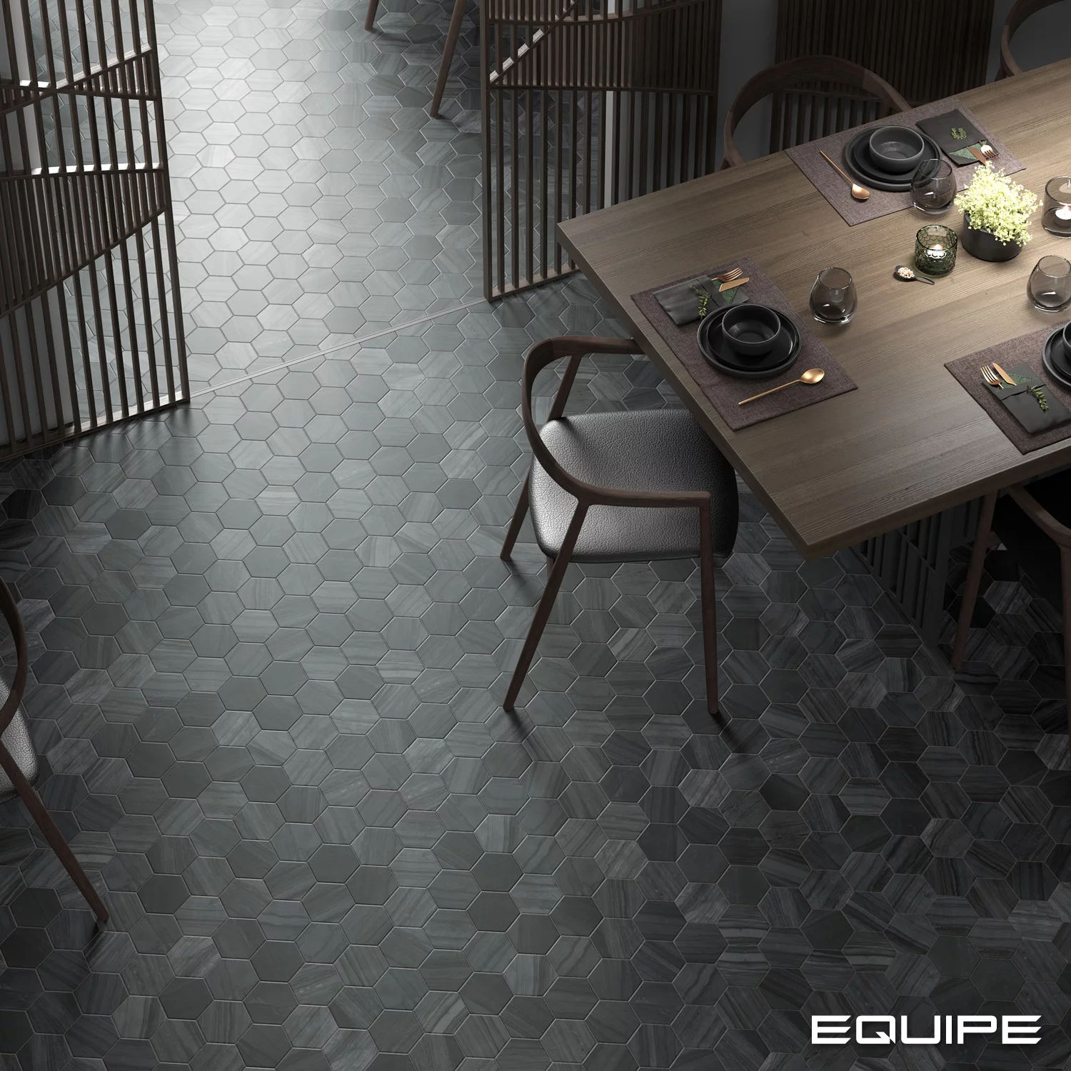 Lithos Dark Floor Salon