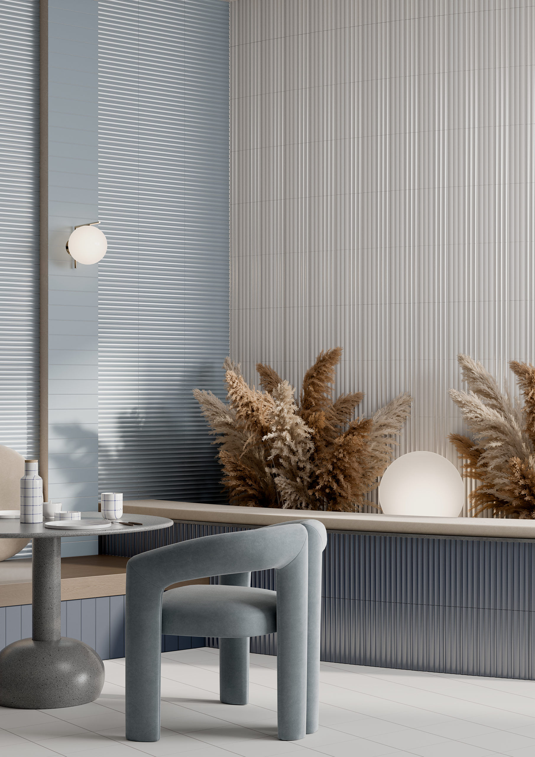 Quintessenza Ceramiche Marea Restaurant 3 Scaled