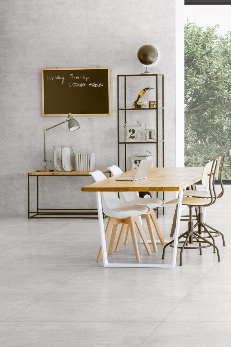 Local Tile Co. Azteca Stonecrete Street White