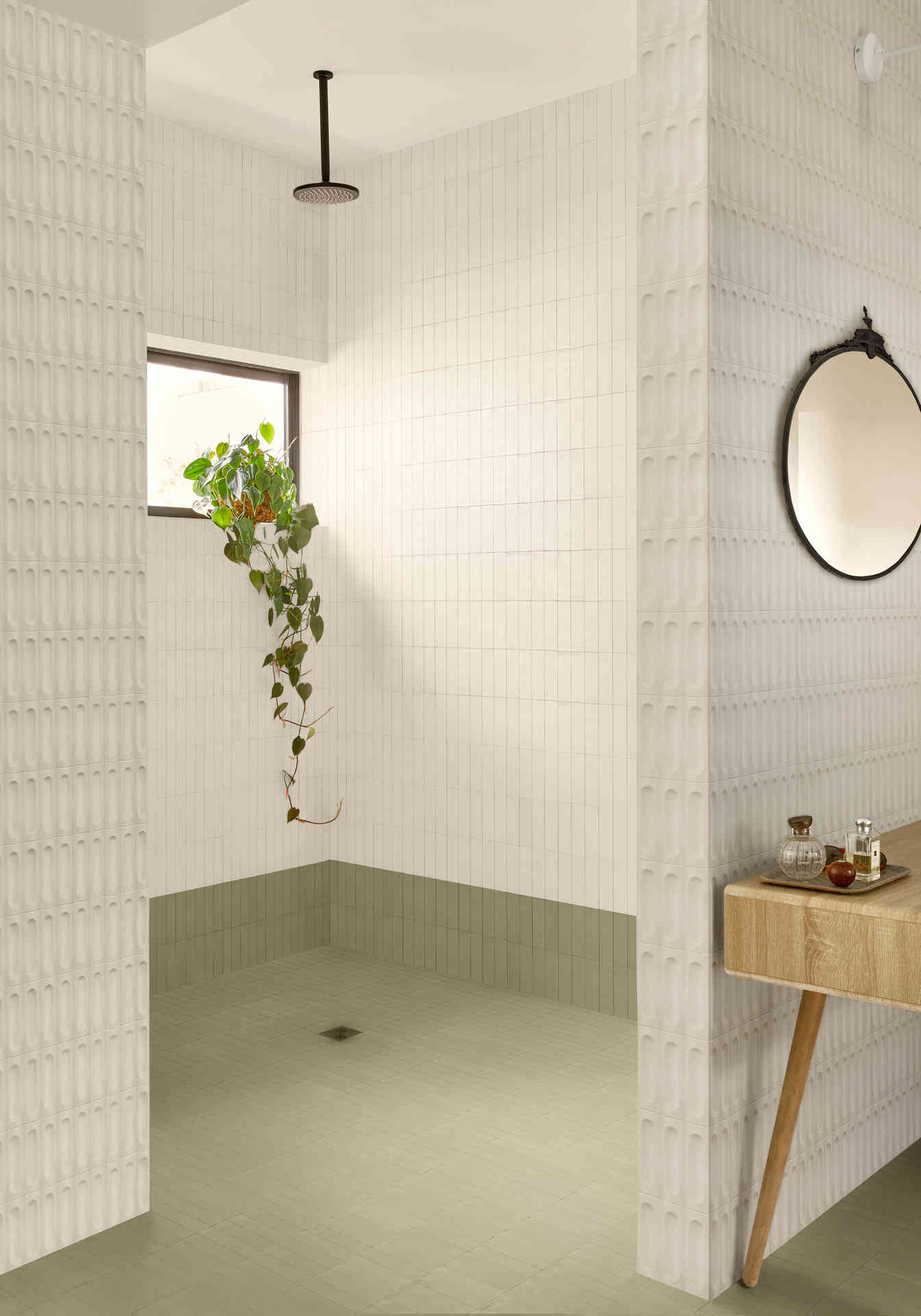 Marazzi Confetto Bianco Salvia + Bianco Structured