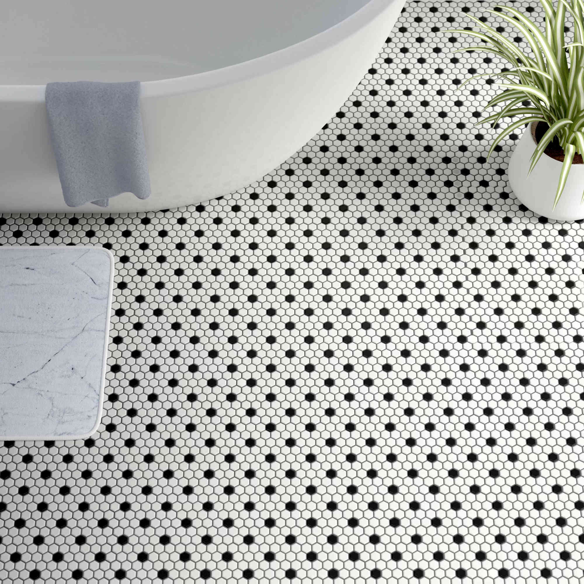 Classic Mosaic Collection Honeycomb Hex