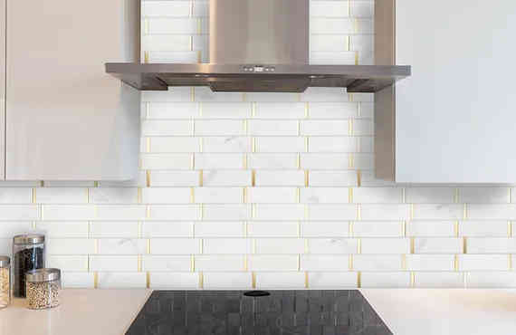 Local Tile Co. 2×6 White Gold Polished Marble.webp