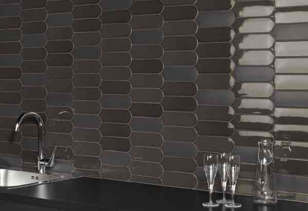 Local Tile Co. Mix Black Dark Matt Fan Natucer