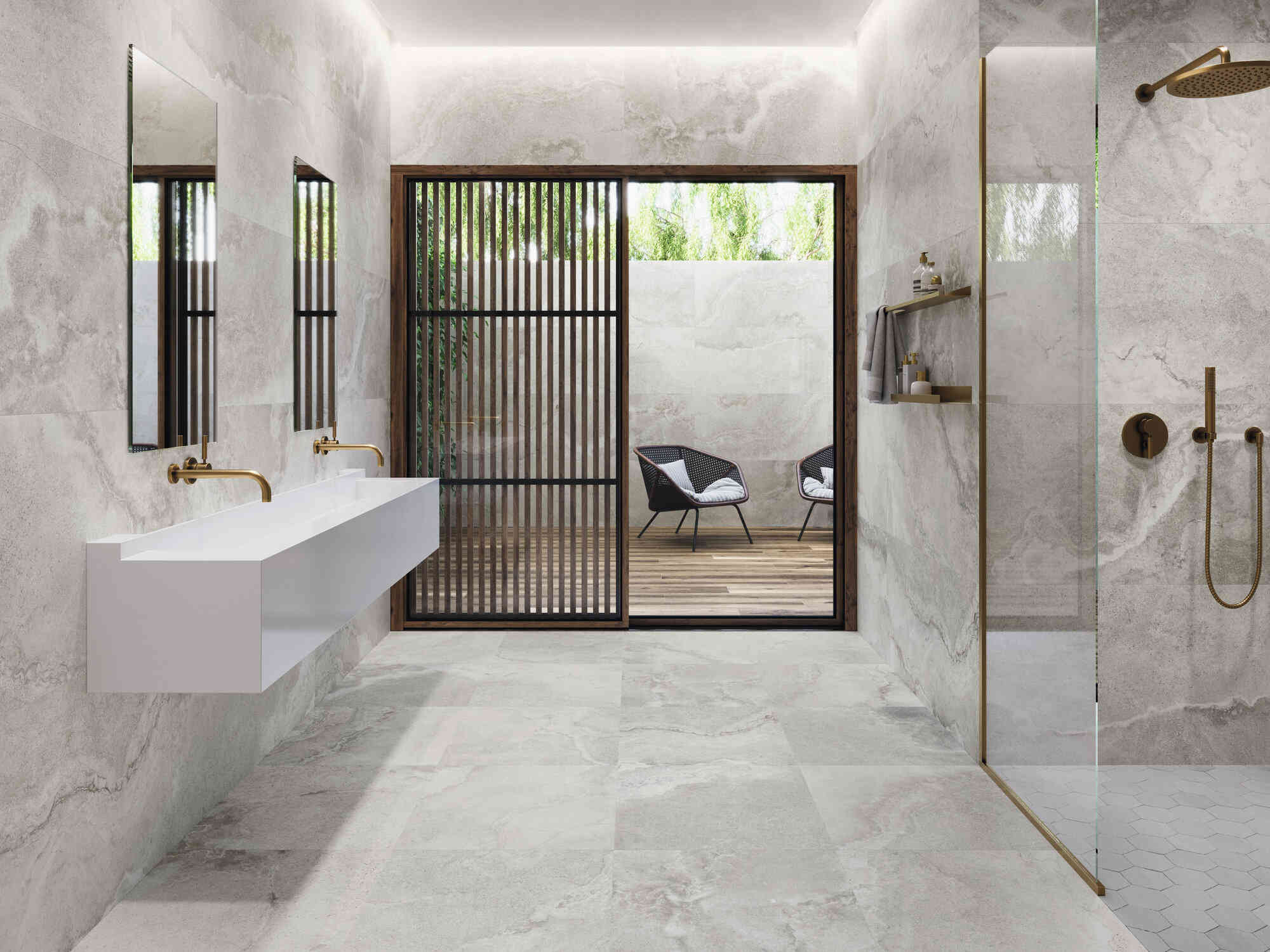 Local Tile Co.  Ape Cross  Cross White Amb 1 Cross White