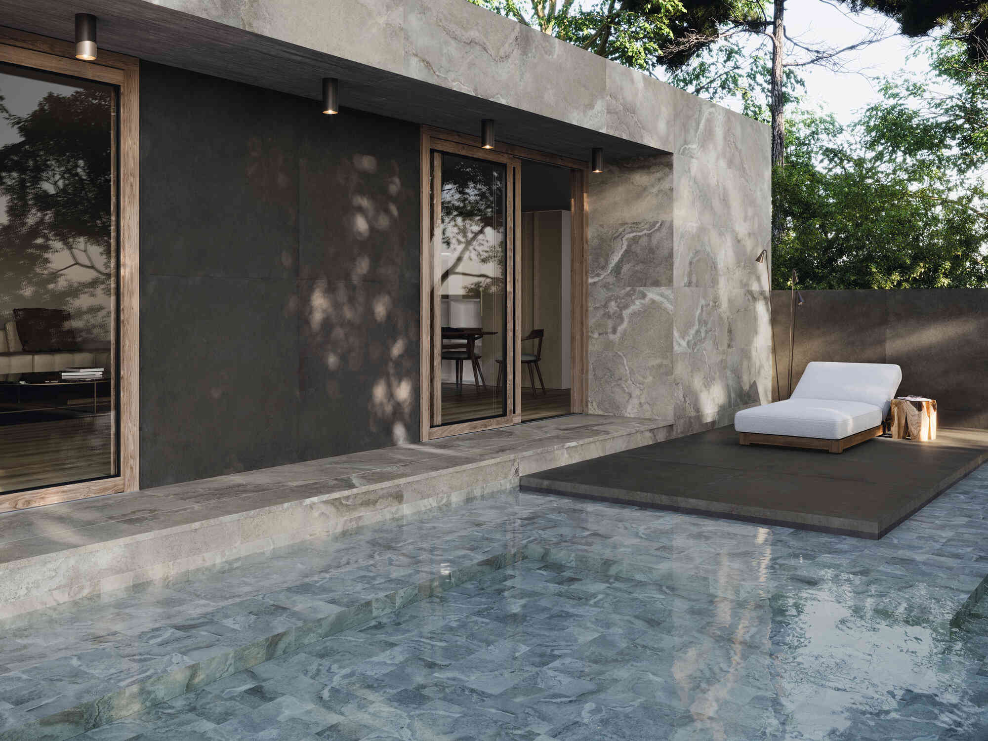 Local Tile  Ape Cross Taupe Amb 6 Cross Taupe