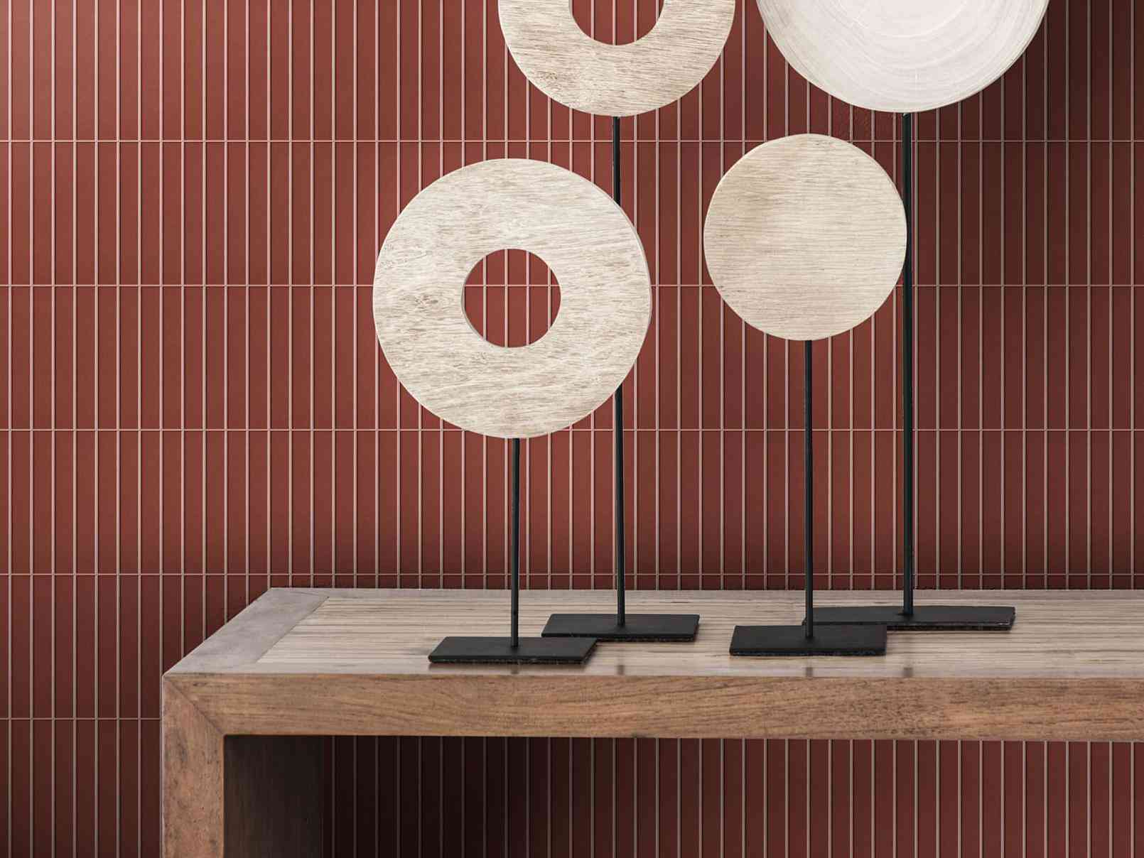 Local Tile Co.  Stick By Terratinta Ceramiche In Cherry Pie