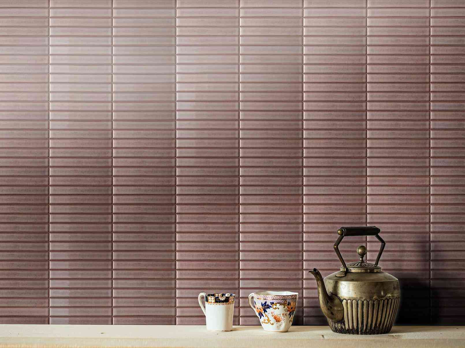 Local Tile Co.  Stick By Terratinta Ceramiche In Red Poppy