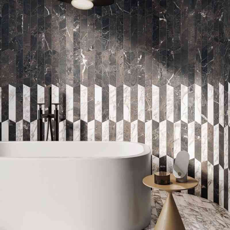 Local Tile Co Flaviker Supreme Memories Bianco Breccia.
