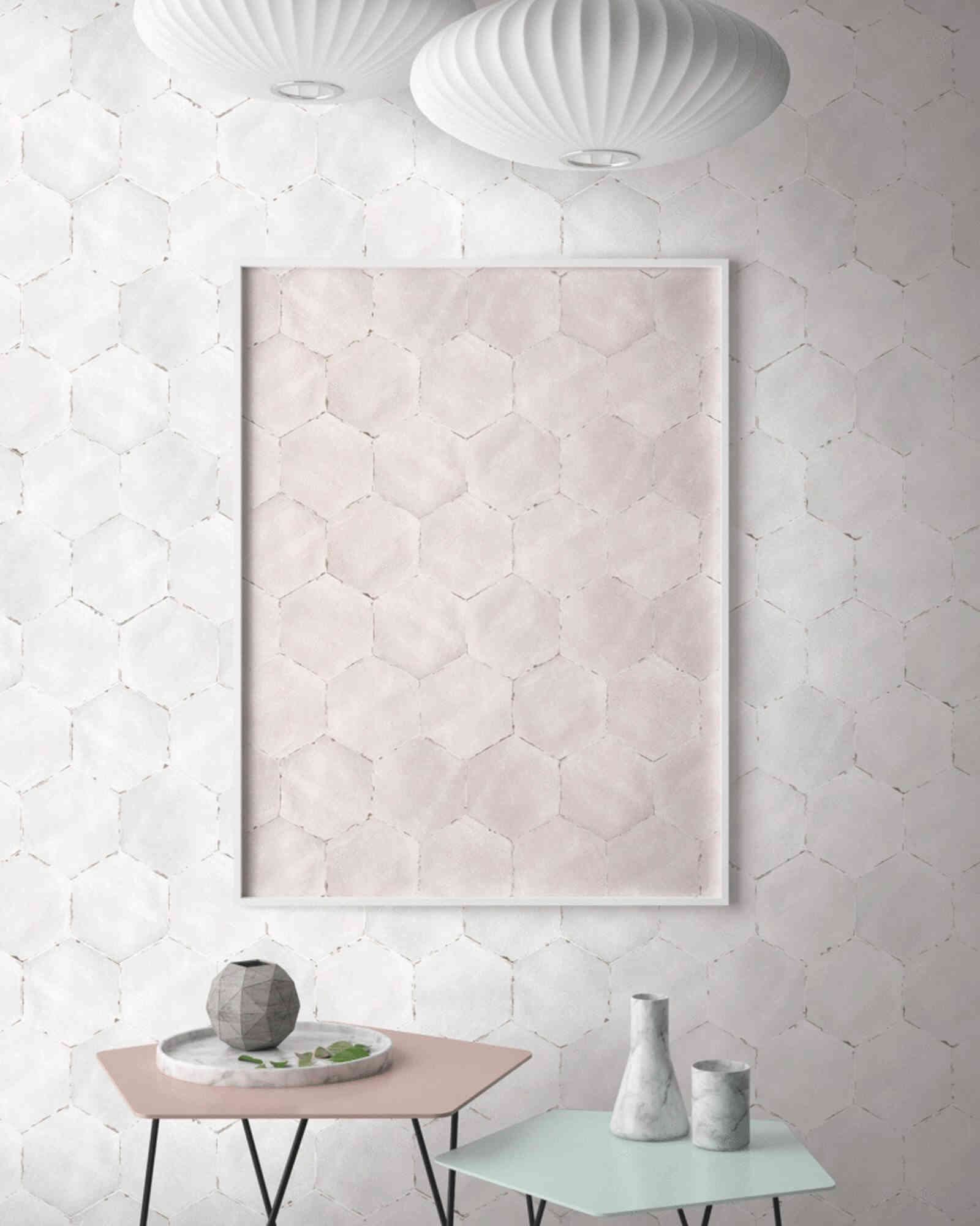 Capri Solaro White Oxalis Rose