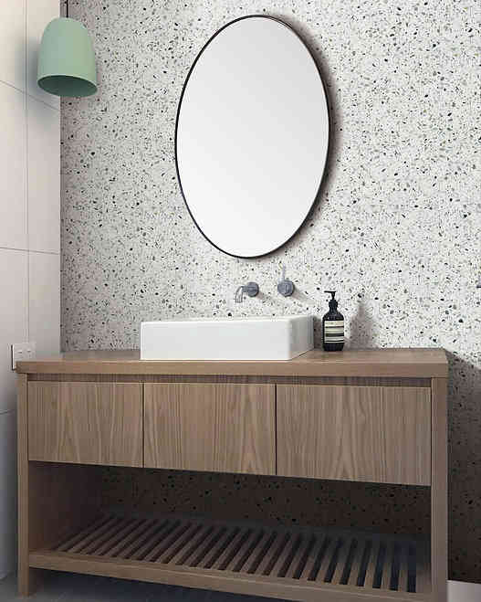 Allegro Menta 3 Hexagon Terrazzo Mosaic