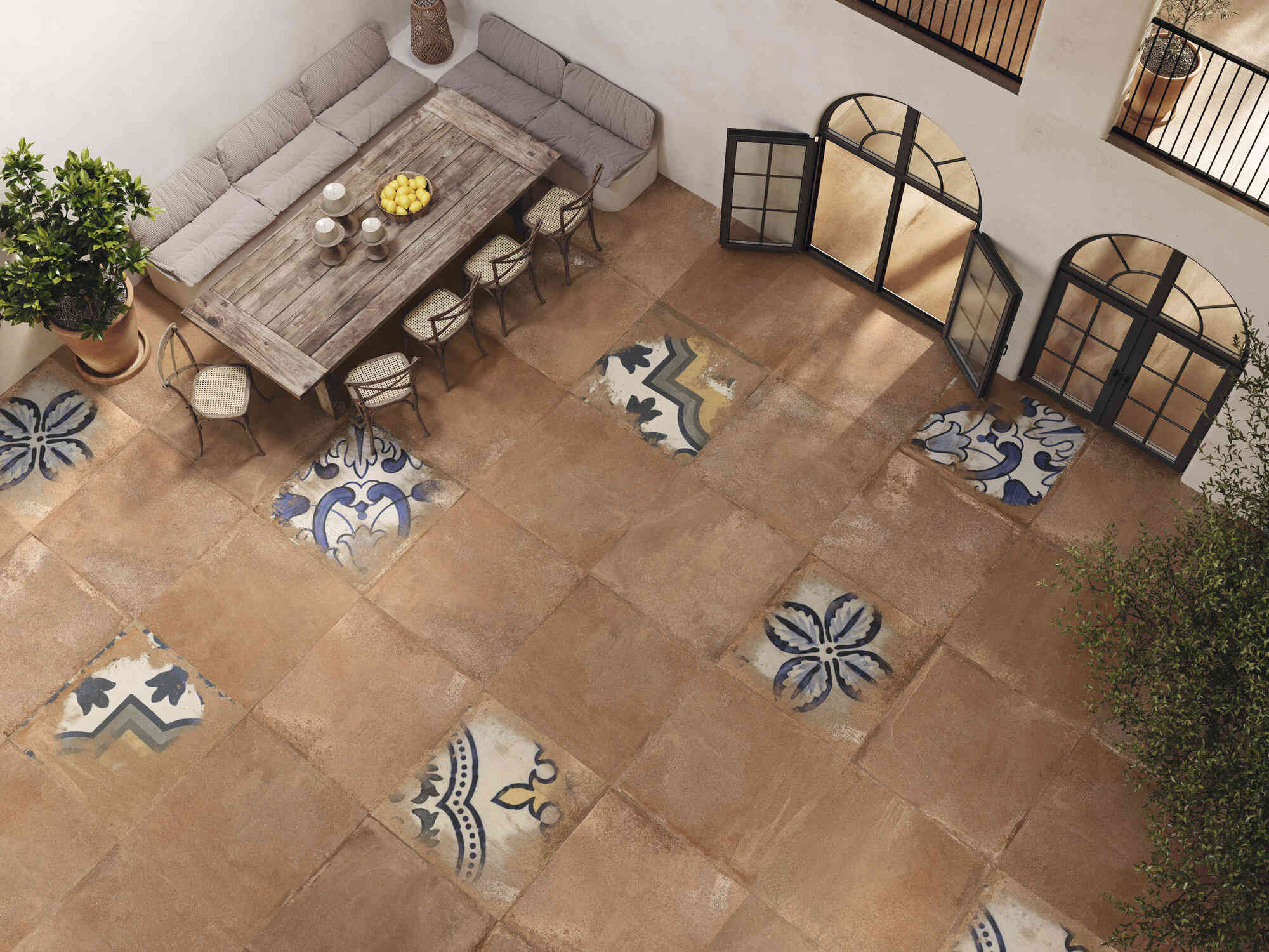 Ape Casale Cotto  Decor Mix