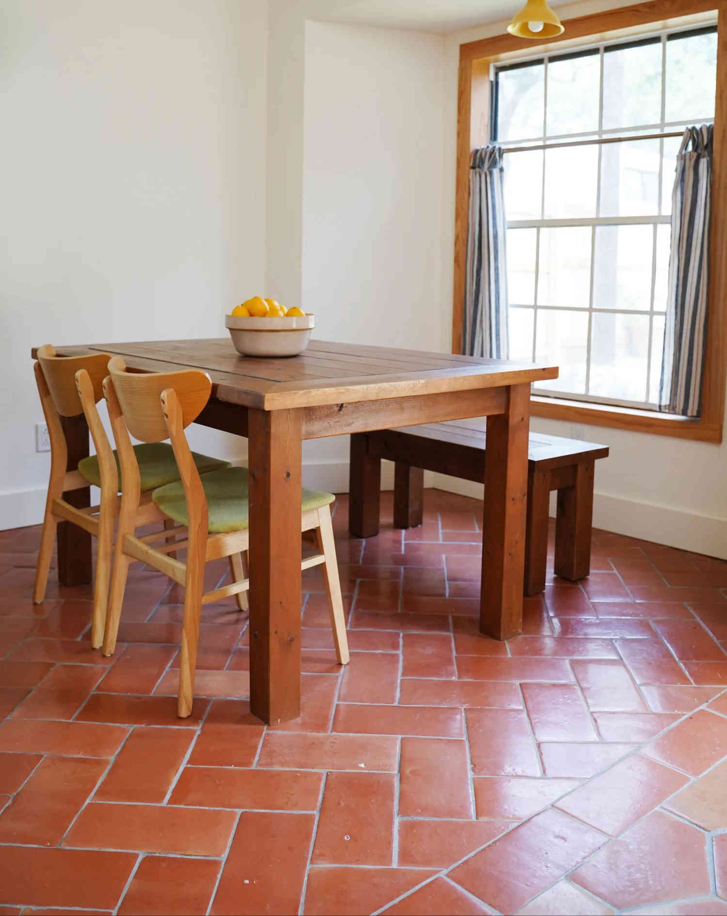 Smooth Gloss Sealed 6 X 12 Terracotta Tile